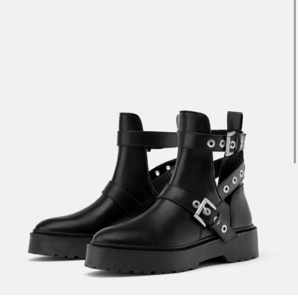 Zara Biker Boots